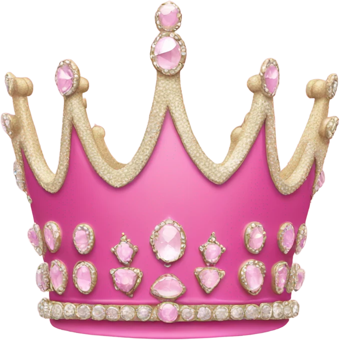 pink crown emoji