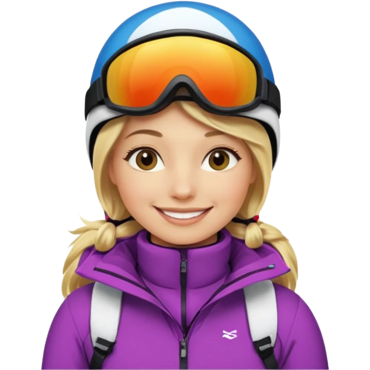  Ski Woman emoji