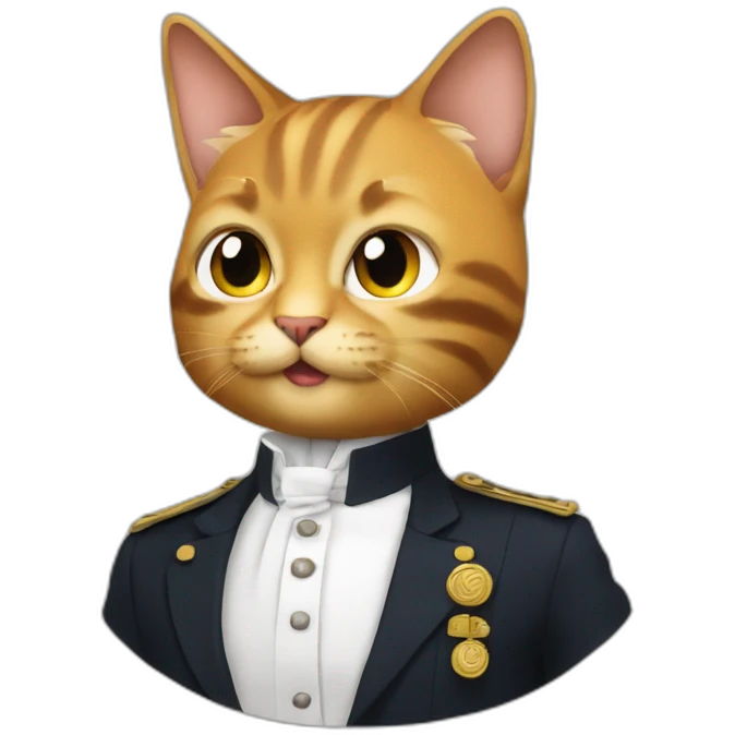 Macron qui bouffe des chat emoji