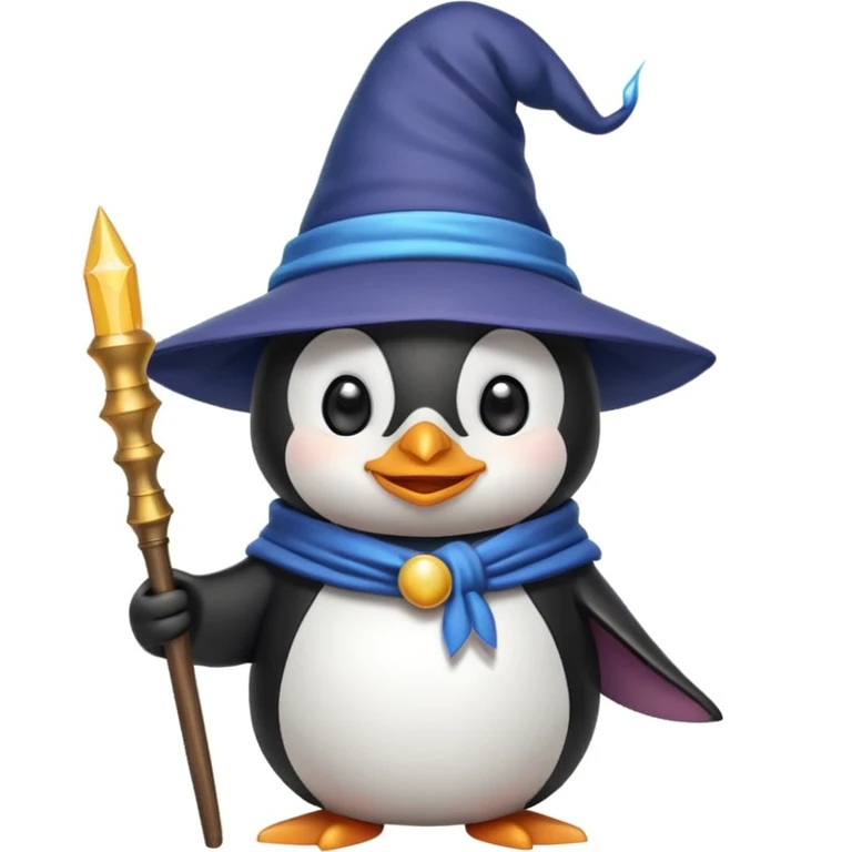 penguin wizard emoji emoji