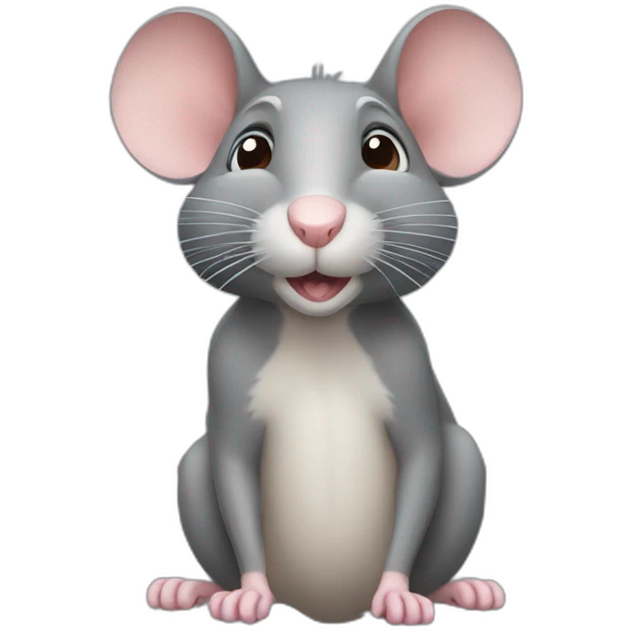 grey rat emoji