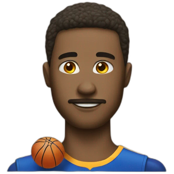 Basketball emoji