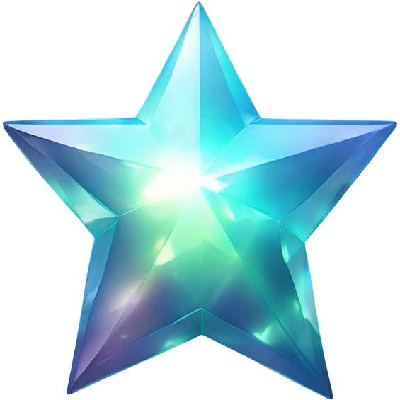 crystal star blinging emoji