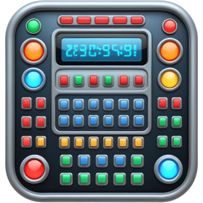 Control Panel of a big space ship emoji