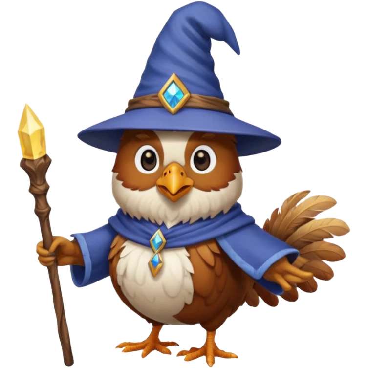 Chicken Wizard  emoji