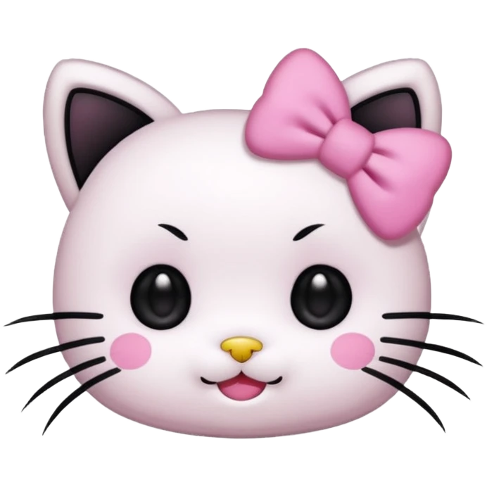 Kuromi Hello Kitty emoji