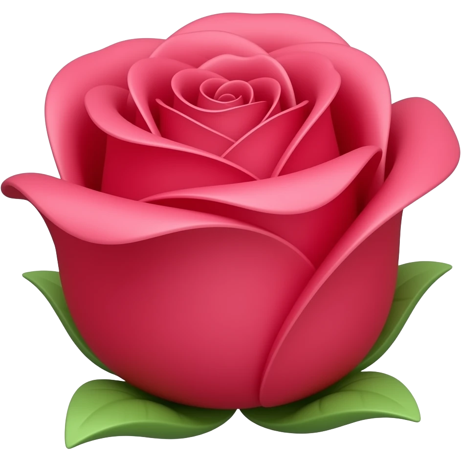 Rose toy emoji