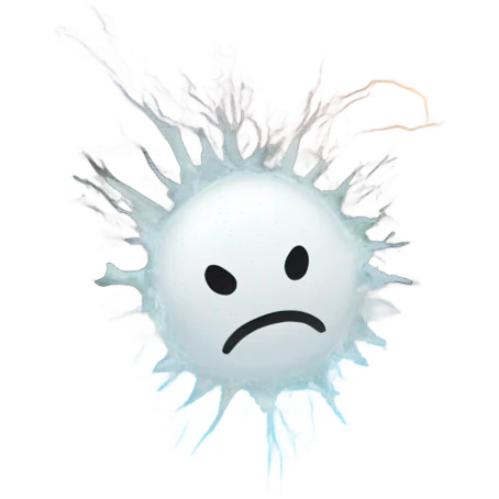 Storm over a swimming pool  emoji