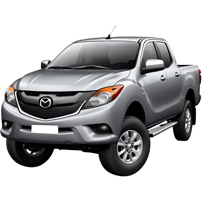 Mazda BT-50 - Mazda (Model Year: 2022) (Iconic colour: Dark Silver) emoji