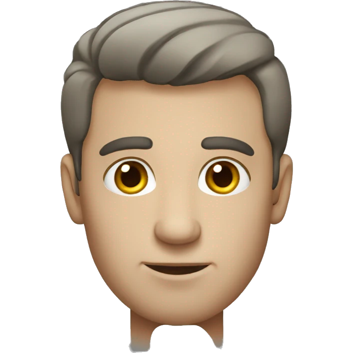 fair man with grey eyes emoji