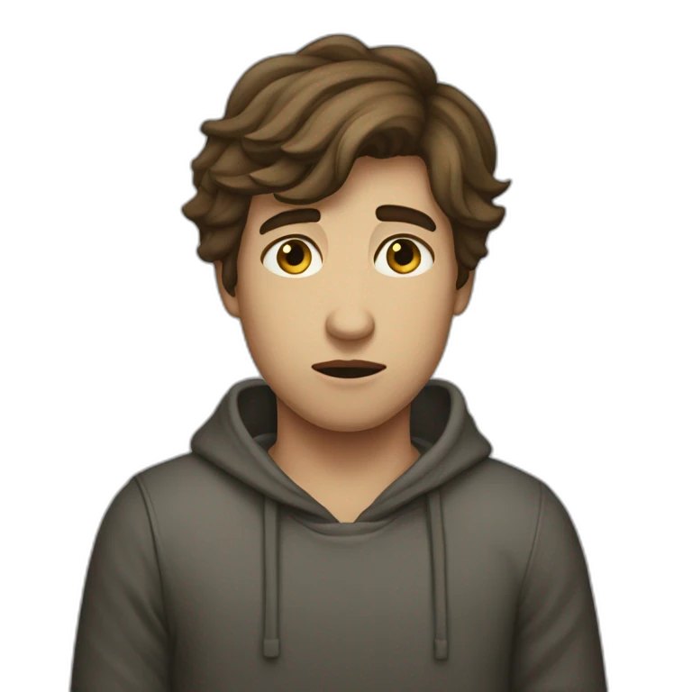 Garçon qui pleure emoji