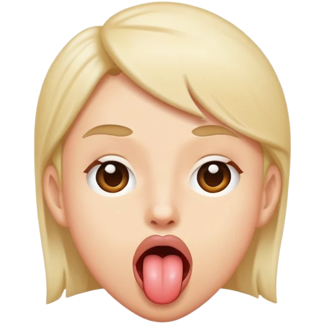 seriously sticking tongue out emoji