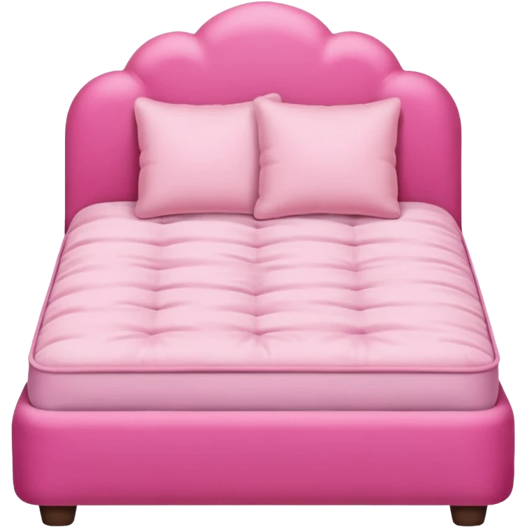 Pink bed emoji