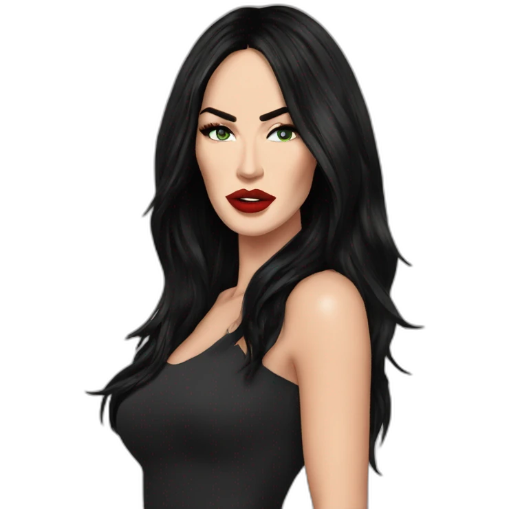 rock megan fox emoji