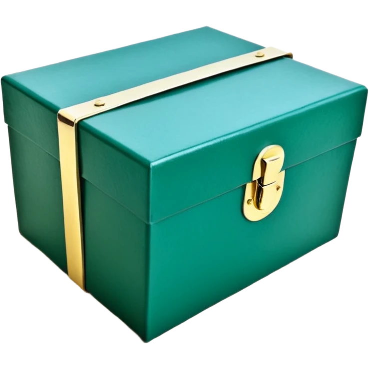 коробка для доставки светло зеленого насыщенного цвета  emoji