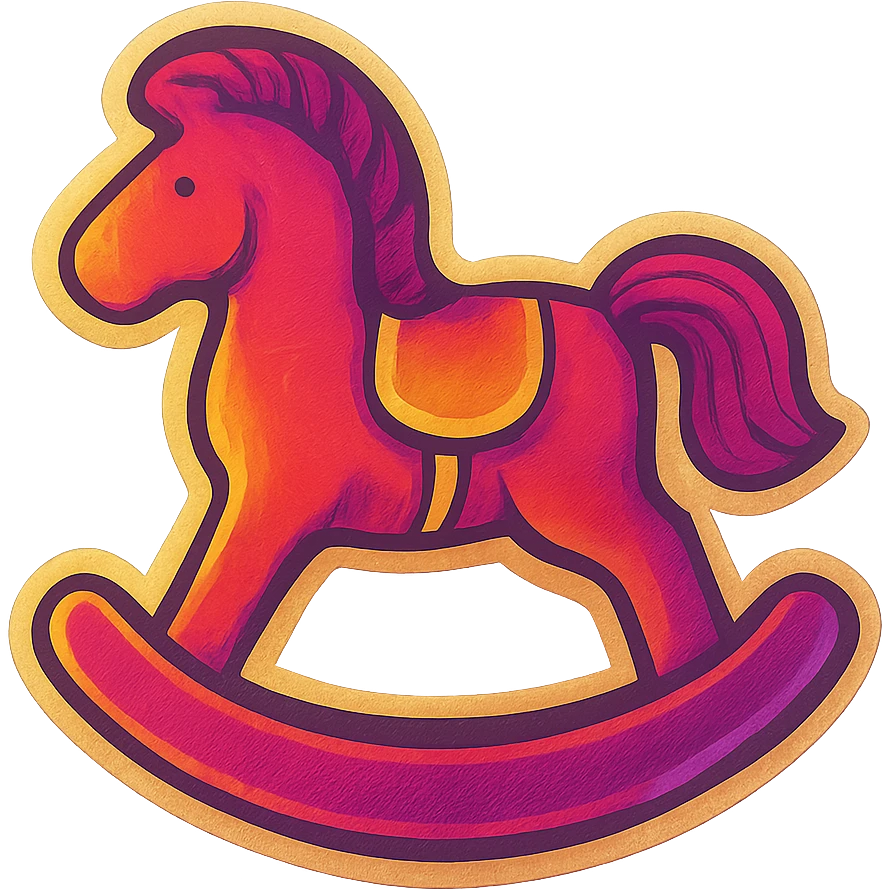 rocking horse emoji