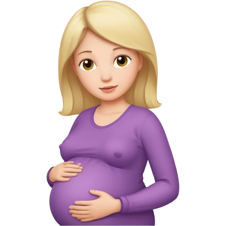 pregnant woman emoji
