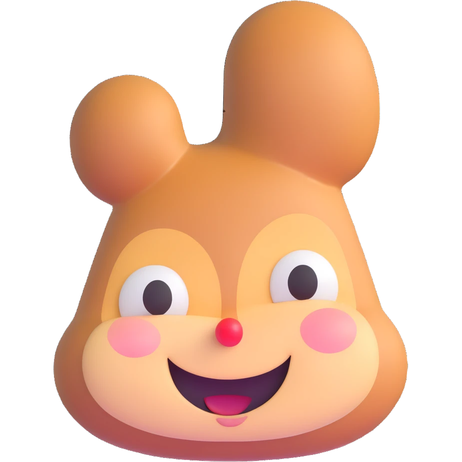 iconic face of Sandy Cheeks from SpongeBob emoji