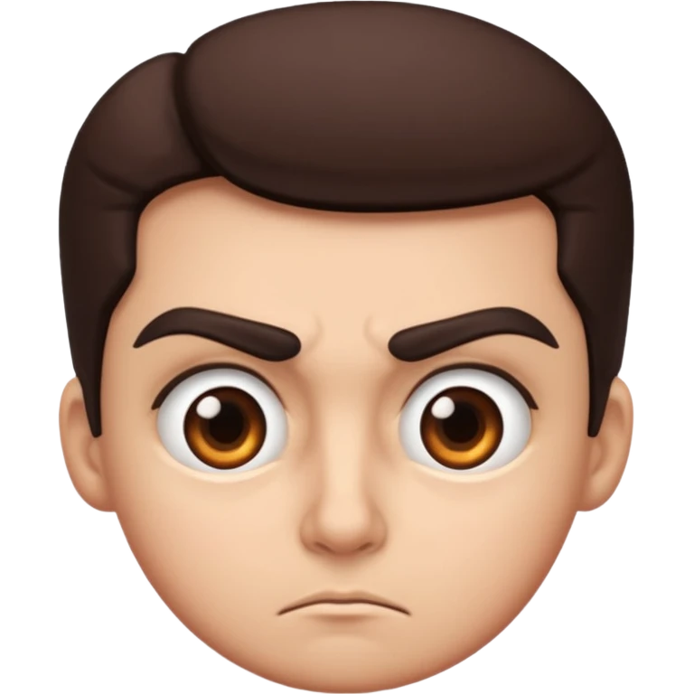 Bombastic side eye emoji