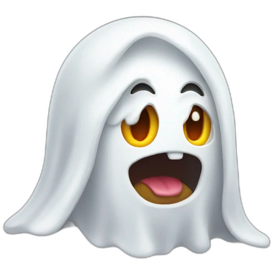Boo ghost Nintendo emoji