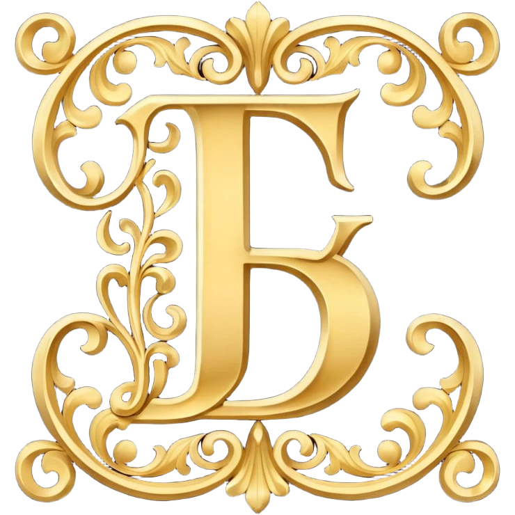 Oldenglis faunt letter E and letter J emoji