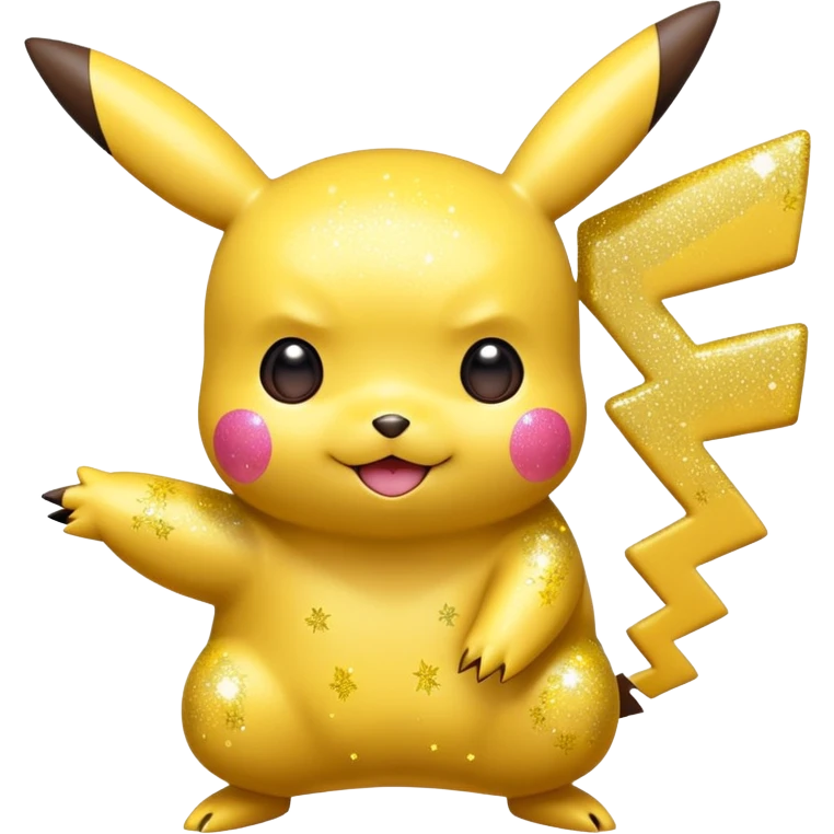glitter pokemon pikachu emoji