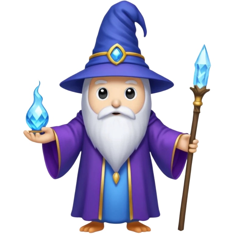 Penguin Wizard emoji