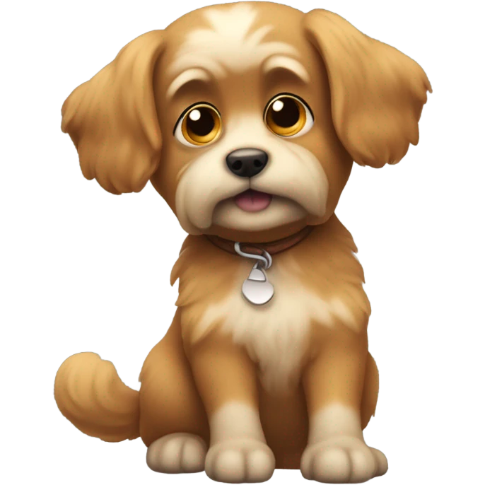 Cute dog  emoji