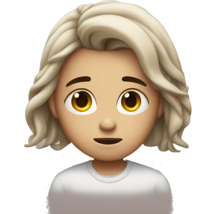 In love sad emoji