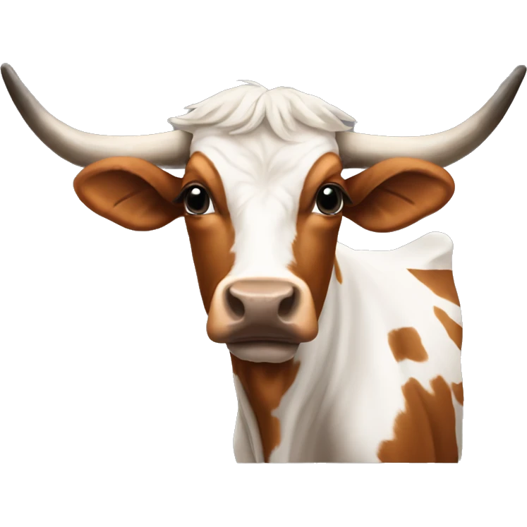 texas longhorn heifer emoji