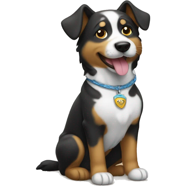 un perro con alas emoji