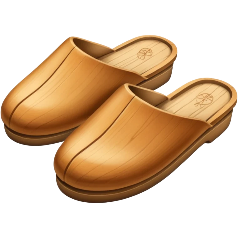 japanese wooden slippers emoji