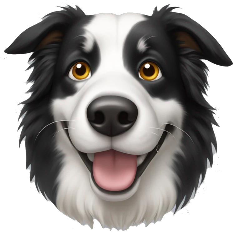 Border collie emoji
