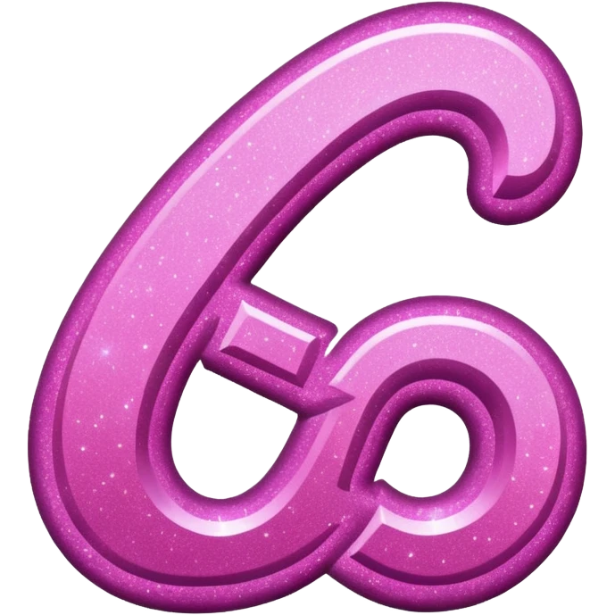 glitter pink simbolo Douyin emoji