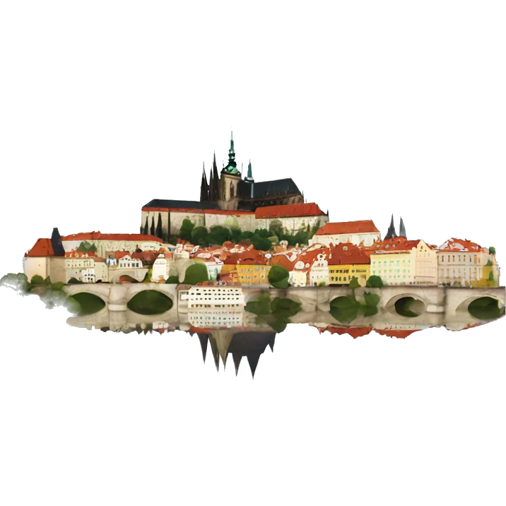 Prague city emoji
