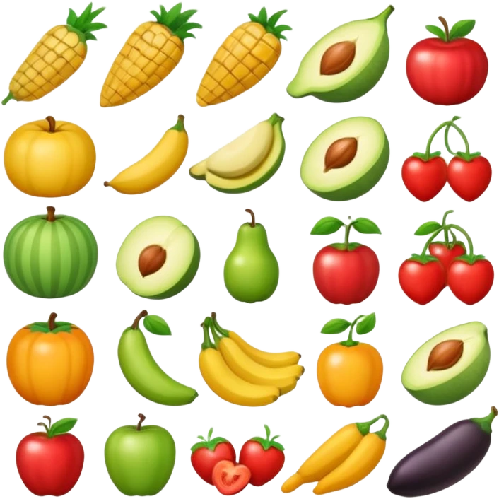 emoji de alimentos saludables emoji