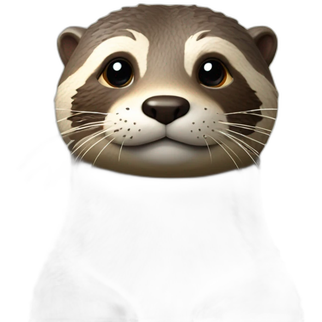 Loutre qui bois un Fanta emoji