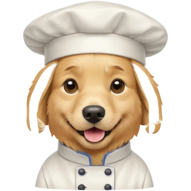 chef dog emoji