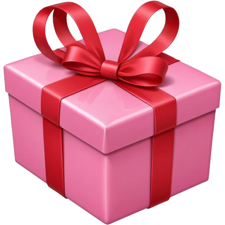 gift pink heart emoji