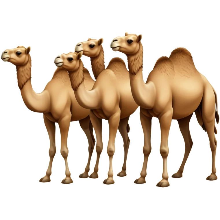 group of camels emoji