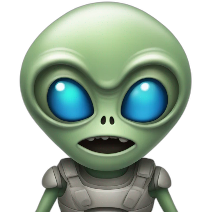 Alien-ok-happy emoji