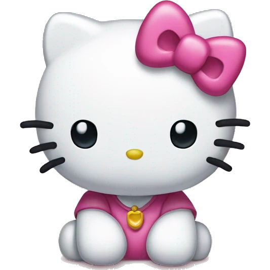 Hello kitty emoji