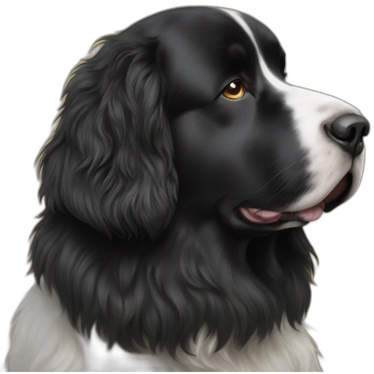 Landseer Newfoundland emoji