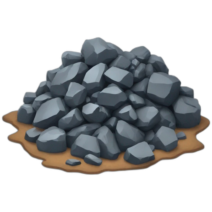 pile of cobalt ore emoji