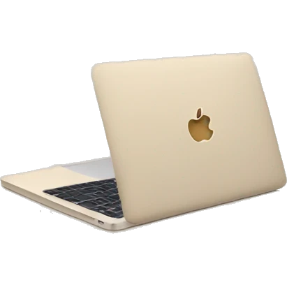Beige macbook emoji