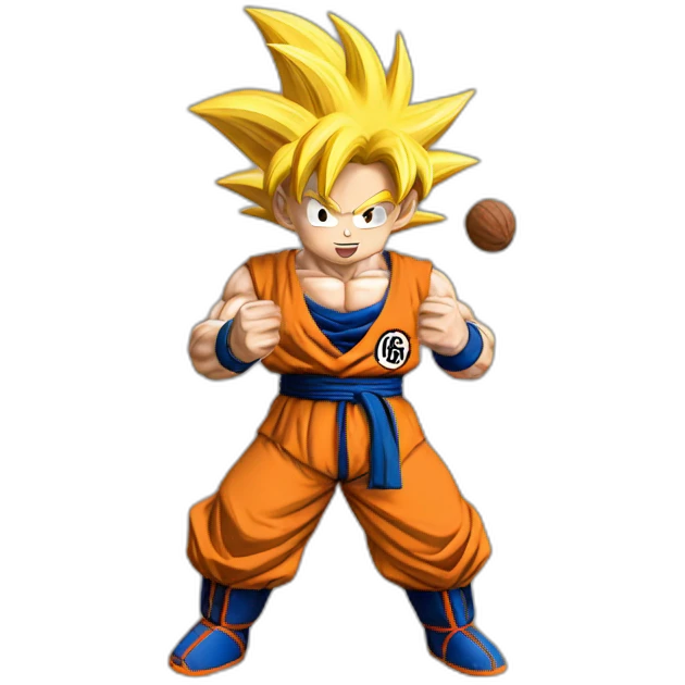 goku holding nuts emoji