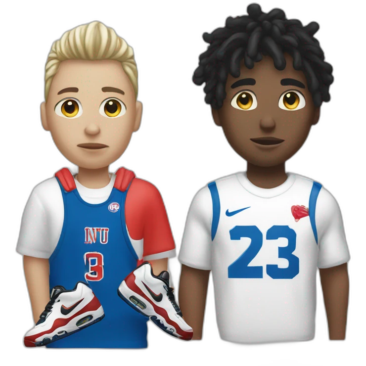 Uk drip boy white money and Nike tech emoji