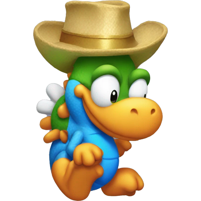 Yoshi gambling  emoji