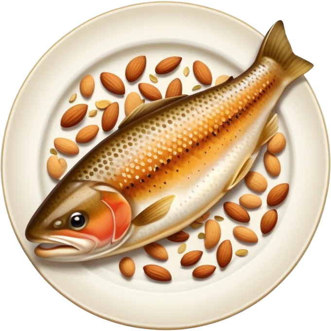 Trout amandine emoji