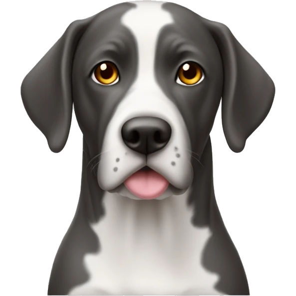 A minha cadela Pointer Inglesa branca com manchas pretas emoji